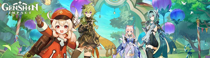 genshin impact secret summer paradise key art