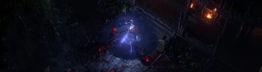path of exile 2 mage gameplay still