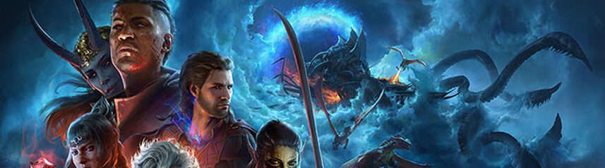 baldurs gate 3 characters key art