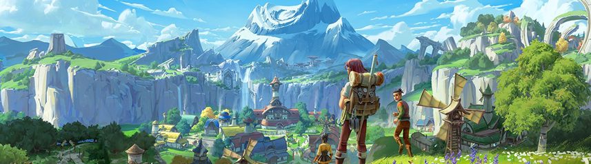 palia mountain scenery art