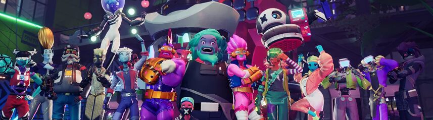 arcadegeddon characters key art