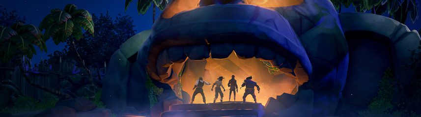 sea of thieves lair of lechuck banner