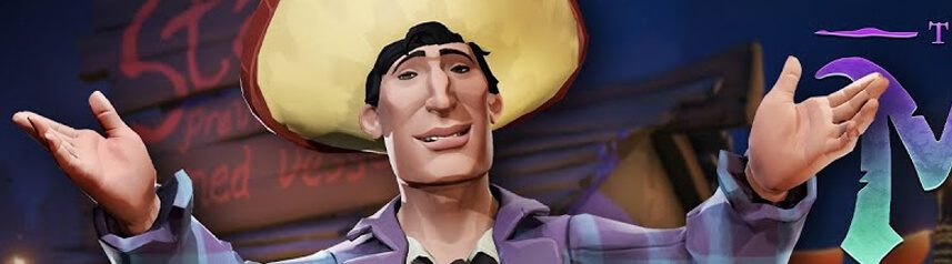 sea of thieves guybrush tall tales key art