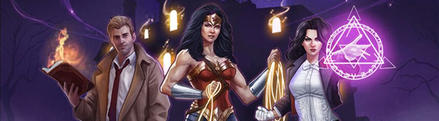 dc universe online justice league dark cursed key art