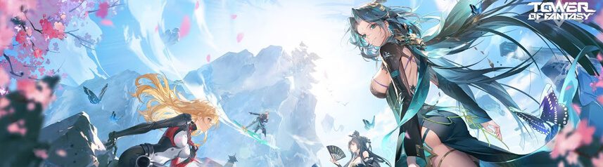 tower of fantasy a sword dance of ice key art banner