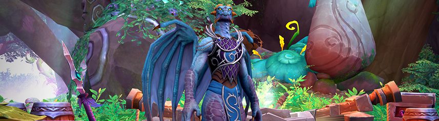 world of warcraft blue drachtyr banner