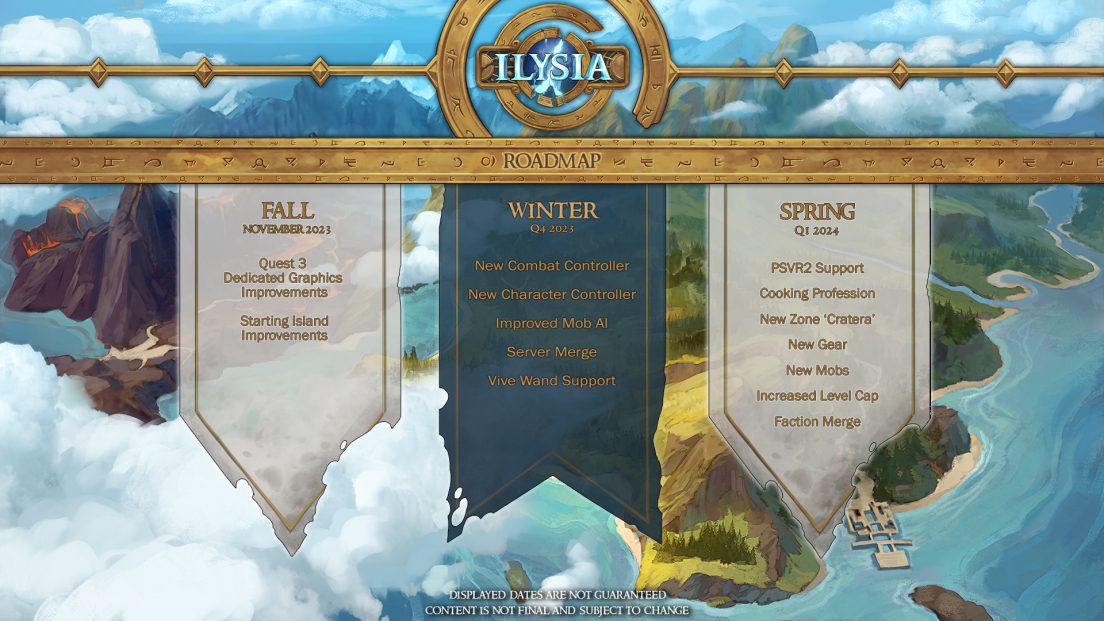 ilysia roadmap nov 2023