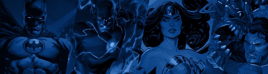 dc dual force heroes blue banner