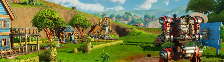 lightyear frontier mech farming banner