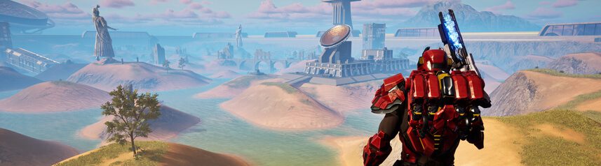 tribes 3 rivals red armor banner