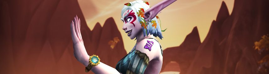 world of warcraft golden mobile timepiece banner