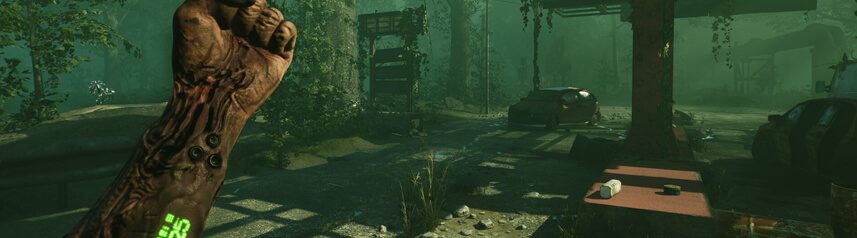 serum gas station ruins