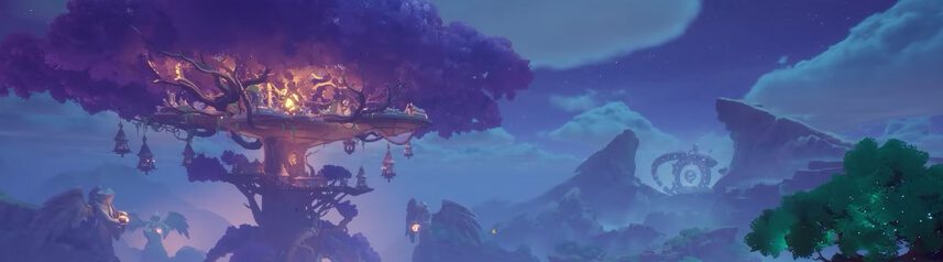 tarisland tree house banner