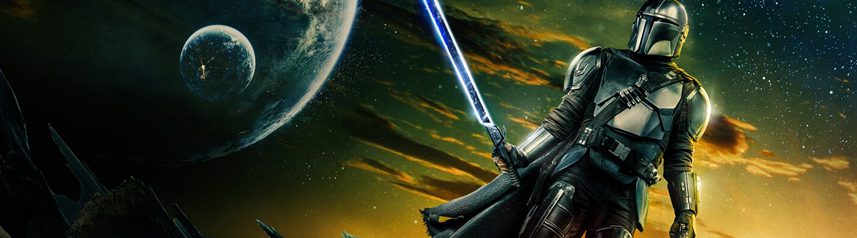 the mandalorian key art banner