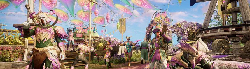 new world springtide bloom banner