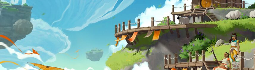 aloft floating village key art banner