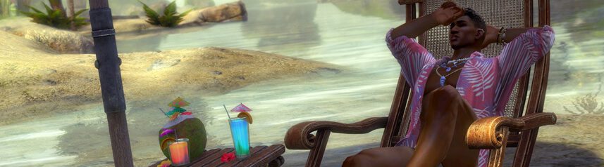 guild wars 2 beach bum banner