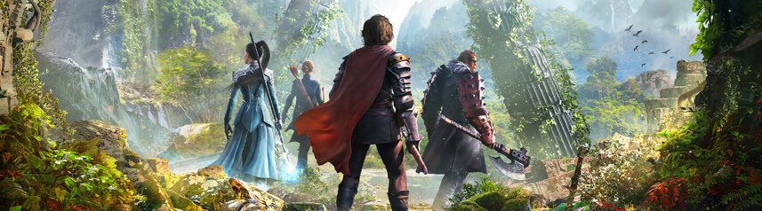 archeage chronicles action mmorpg key art